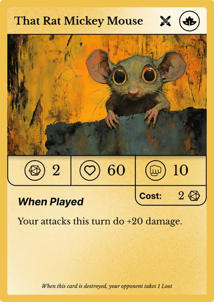 That Rat Mickey Mouse